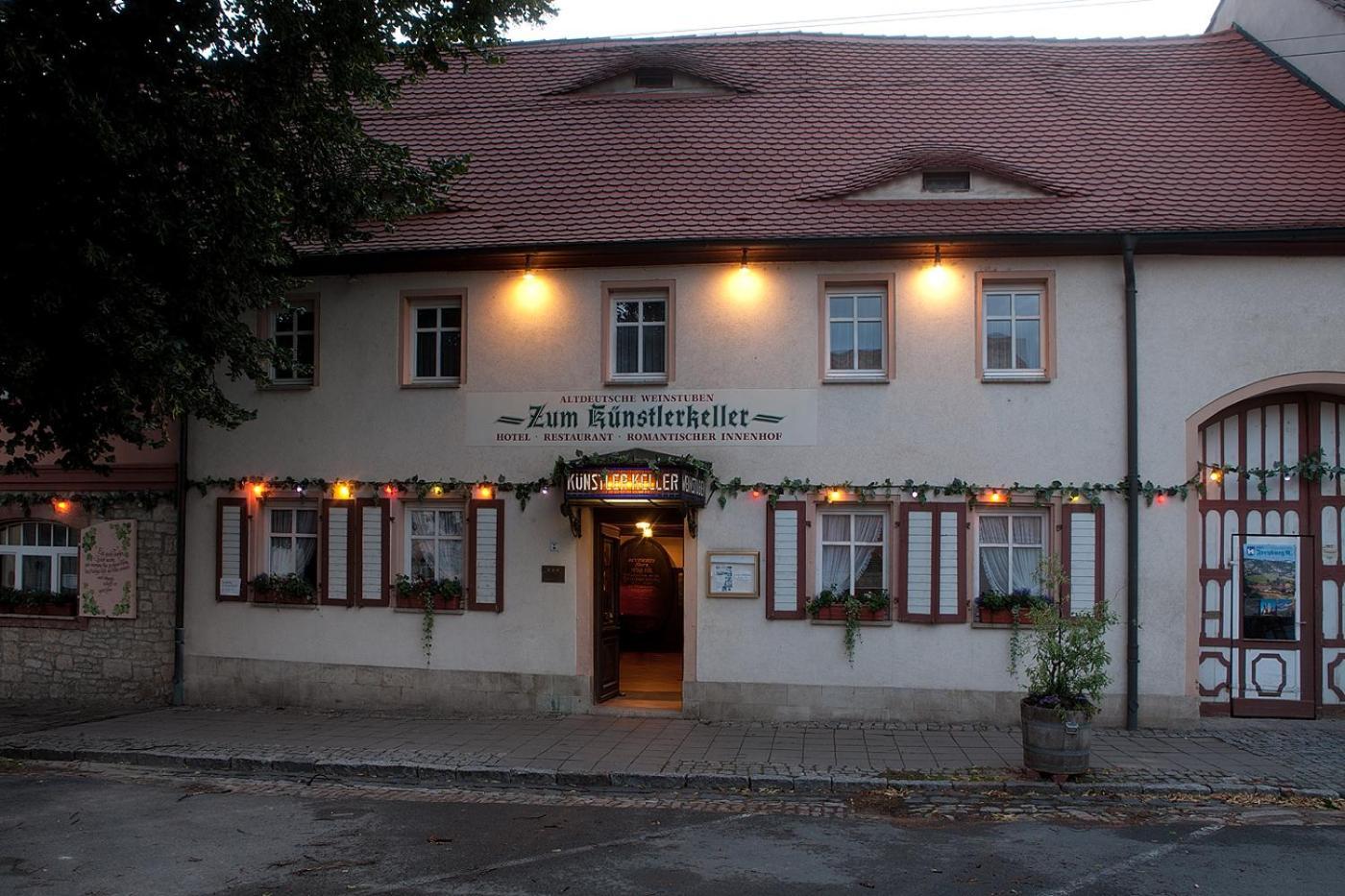 Hotel Altdeutsche Weinstuben Freyburg Bagian luar foto